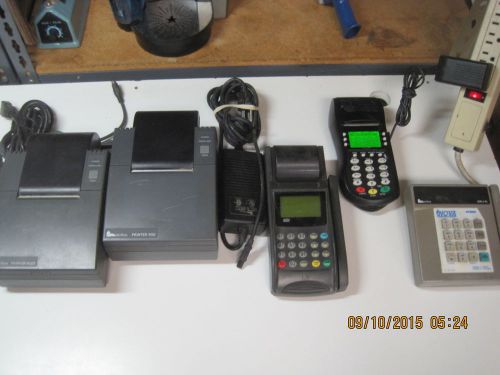 3 Credit Card Readers &amp; 2 Printers  Veriphone, Hypercom, Lipman