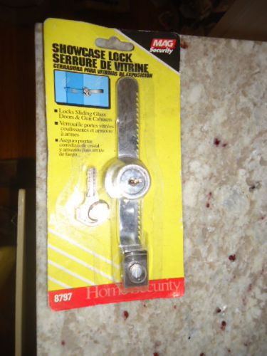 Security Show Case Lock &amp; 2 keys in package