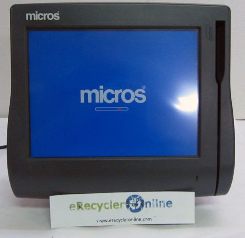 Micros 12.1&#034; Workstation 4 System Touchscreen POS Terminal +Stand 500614-001