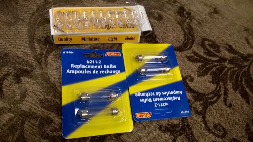 211-2 Replacement Bulbs with 194 12v2cp 10 pack vintage bulbs Arcon Sun East