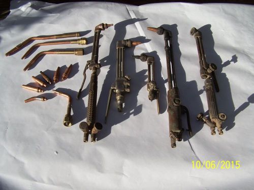 Oxy acetylene torch lot for sale