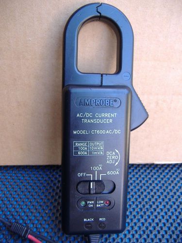 Amprobe CT-600, 600A AC/DC Clamp-On Transducer