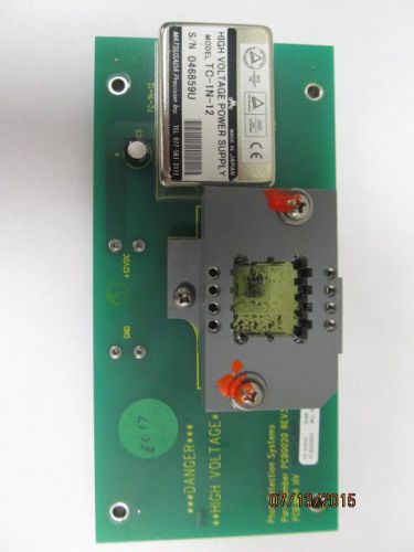 Hamamatsu 64 Channel PMT (r5900-00-m64) with HV power supply.