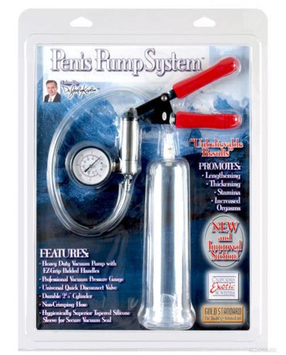 Dr joel penis pump male erection aid professional vacuum system cylinder gauge for sale
