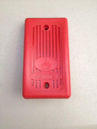 Nac mini horn gentex gx91-r remote notification audible signaling appliance red for sale