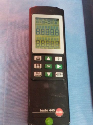 Testo model 445 vac test anemomete +charger for sale