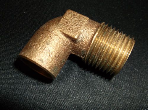 Nibco 707-4 90-degree 1/2&#034; bronze threaded elbow for sale