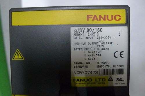 Used FANUC SERVO AMPLIFIER Module A06B-6114-H210 A06B-6114-H210