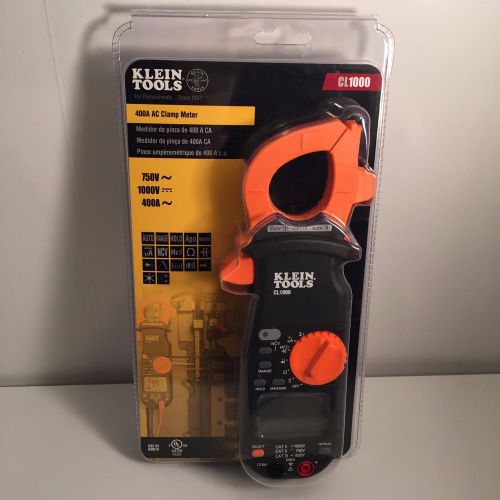 Klein Tools CL1000  400AC Clamp Meter FAST FREE SHIPPING!!