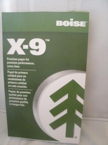Boise X-9 Copy Paper, 92 Brightness, 20 lb, 8.5 X 14&#034; LEGAL SIZE 500 SHEETS