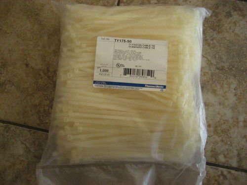 Thomas &amp; Betts  TY175-50 Ty-fast cable tie 7.34 IN 1000pc