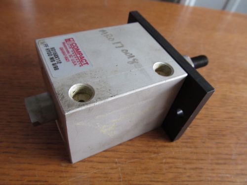 Compact Prod Doub Rod Air CYLINDER 1-5/8&#034;bore x 1-1/2&#034; stroke #SD158X112 (AK-77)