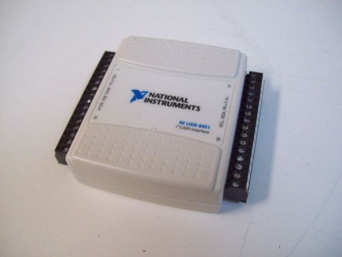 NATIONAL INSTRUMENTS NI USB-8451 I2C/SPI INTERFACE MODULE - USED - FREE SHIP