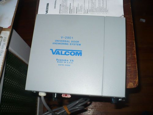 Valcom V-2901 Universal Door Answering System  - Untested