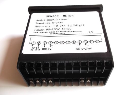 Load Cell Sensor Display Meter  Sensor Display Meter  Sensor Meter