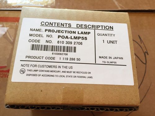 EIKI POA-LMP55 Projector Lamp 610 309 2706