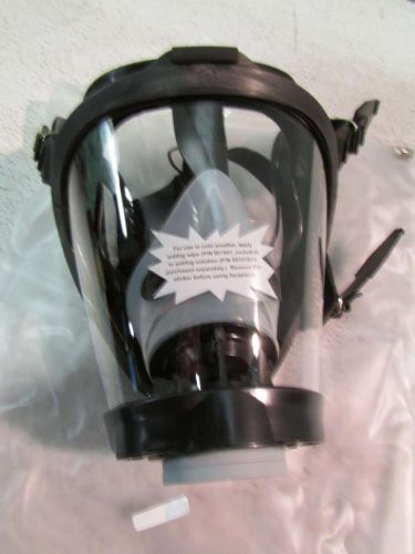 Honeywell 252022 Mask-Breathing Apparatus Black Clear Medium Std. Nosecup