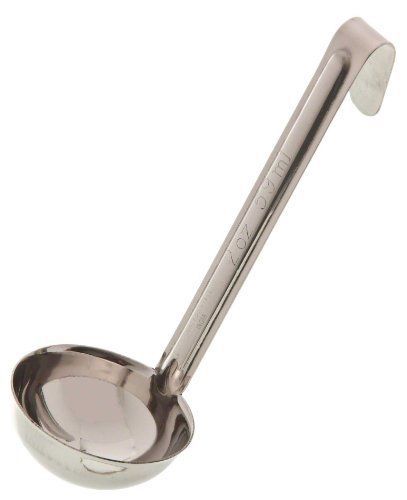 Update international (lop-20sh) - 2 oz 1-piece stainless steel ladle for sale