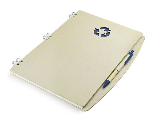 Eco-Friendly 70 pages A4 Notebook with a Ballpoint Pen, KB MS