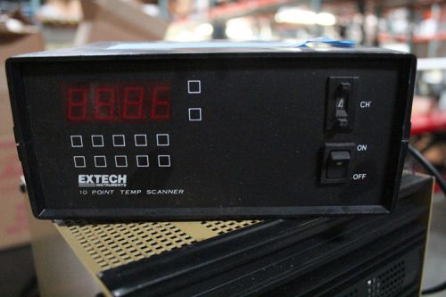 Extech and Dickson Temperature Scanner/Recorder