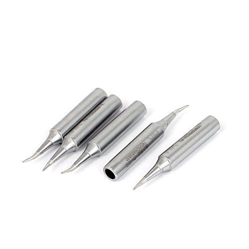Uxcell 900m-t-is rework station tool curved soldering solder iron tip 5pcs for sale
