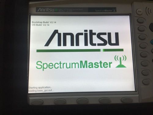 Anritsu MS2721B SpectrumMaster Handheld Spectrum Analyzer, 9kHz - 7.1GHz