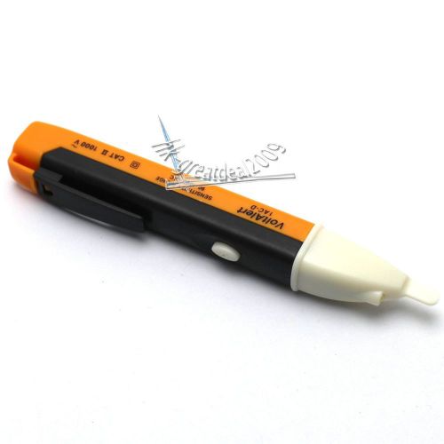 NEW LED Light AC Electric Voltage Tester Volt Alert Pen Detector Sensor 90~1000V