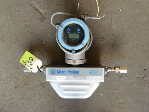 1/2&#034; Micro Motion Flow Meter