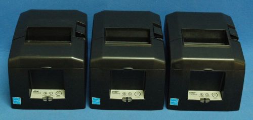 Star Micronics TSP650II Bluetooth TSP650 Thermal Receipt Printers Lot of 3