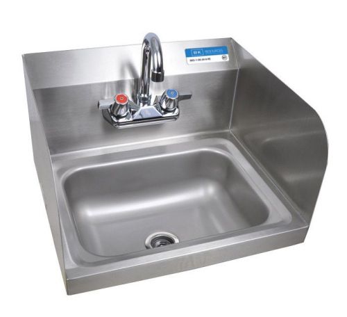 New bk resources hand sink with dual splash, model bkhs-w-1410-ss for sale