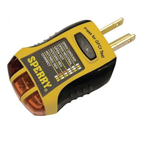 Gfci outlet tester gardner bender voltage testers gfi6302 035632064670 for sale