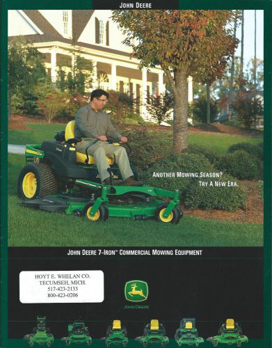 Equipment Brochure - John Deere - 7-Iron Commercial Mower - c2004  (E2981)
