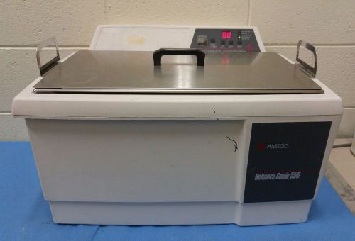 Amsco Steris Reliance Sonic 550-DTH Sterilizer Cleaner