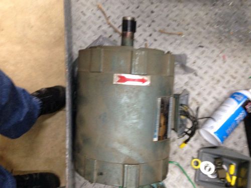 Scuba compressor mako bauer electric motor 1740 rpm 5 horsep 3 phase 196 hours for sale