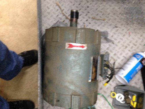 Scuba Compressor Mako Bauer Electric Motor 1740 Rpm 5 HorseP 3 Phase 196 hours