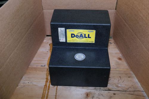 Excellent DOALL BLACK GRANITE ANGLE PLATE 9&#034; X 9&#034; Made in USA +/- .00050&#034;