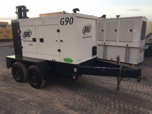 –90 kva ingersoll rand 2011 generator set, great rental package, tested for sale