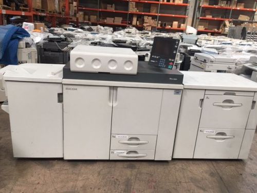 RICOH C900 COLOR PRODUCTION COPIER WITH LCT RT5000 AND SR5000 FINISHER