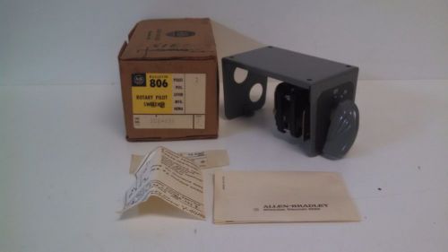 NEW OLD STOCK! ALLEN-BRADLEY 2 POS. DRUM SWITCH 806-A21 SERIES A