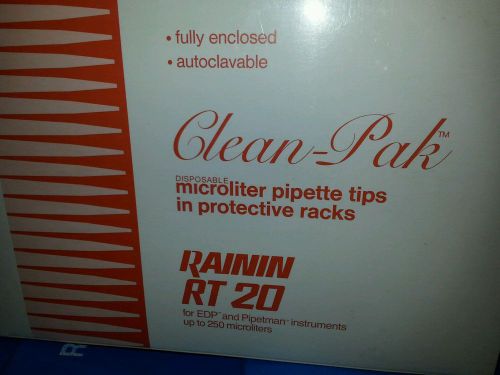 Ranini rt 20 microliter pipette tips