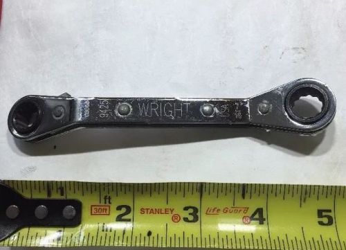 Wright tool 9425 nominal size 12 point offset reversible ratcheting box wrench, for sale