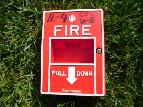 4 pyrotronics conventional ms-5 pull station - fire alarm (4 units) for sale