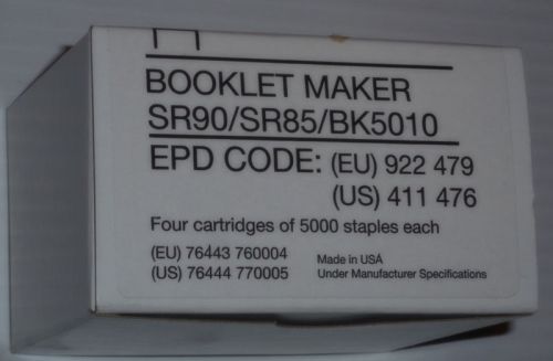 Ricoh Booklet Maker SR90/SR85/BK5010 4-Cartridges of 5000 staples each