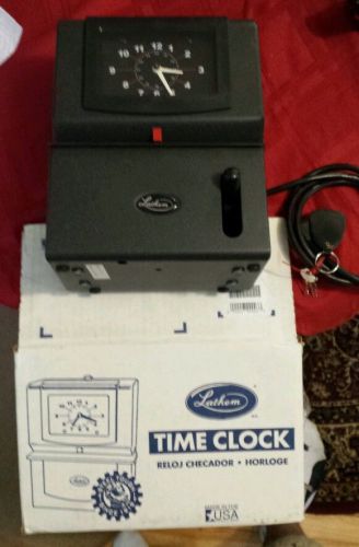Lathem Time 2000 Series Heavy Duty Manual Time Recorder - 2121 With Keys New