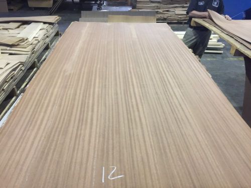 Wood Veneer Sapele 48x98 1 Piece 10Mil Paper Backed &#034;EXOTIC&#034;1036-8 12