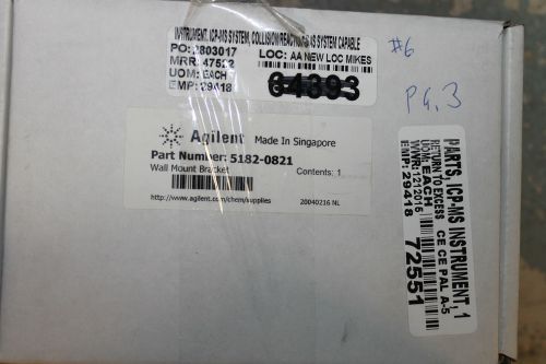 NEW AGILENT 5182-0821 WAL MOUNT BRACKET ICP-MS