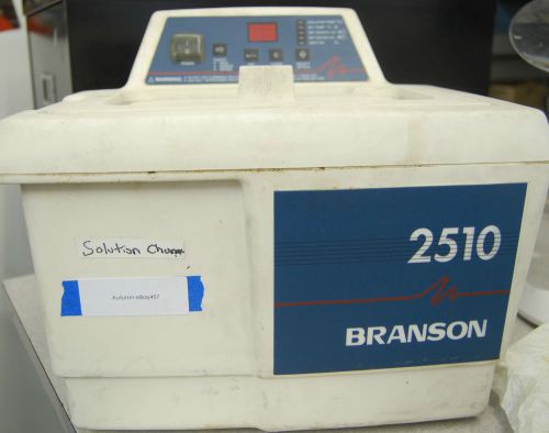 Bransonic Ultrasonic Cleaner2510,  2510R-DTH §