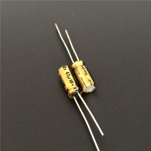 5pcs 10V47uf 10V Nichicon FG Muse capacitor 5x11mm Fine Gold for Audio