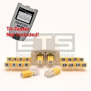 T3 Innovations Tri Tester TT500 TTK555 TTK555A RJ11 Remote Identifier Mapper IDs