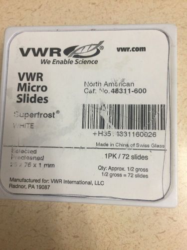 VWR Micro Slides